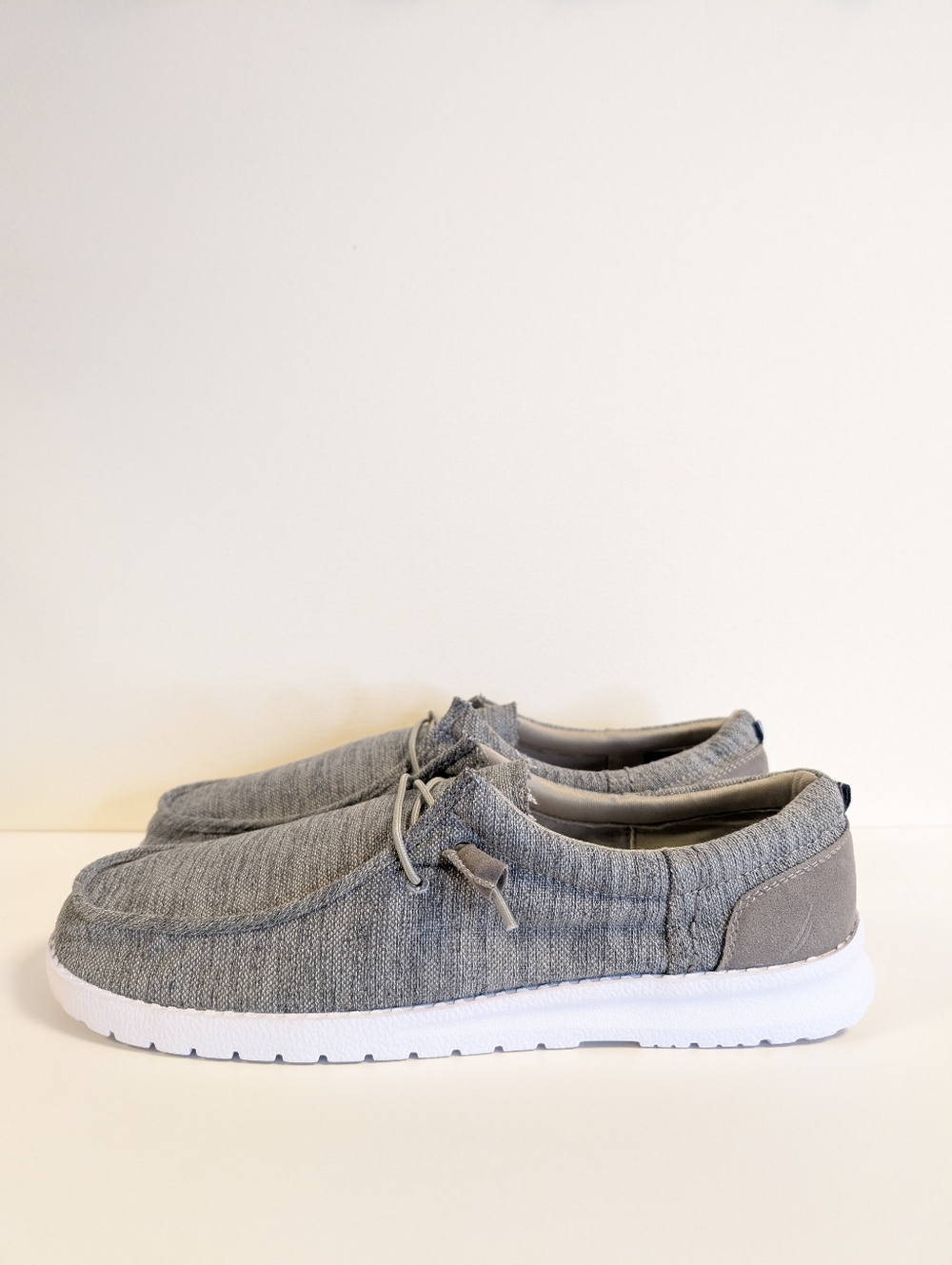 Nautica Rushford Slip On Shoes Mens 13 Gray Casual Comfort Lightweight Loafer - Picture 2 of 14